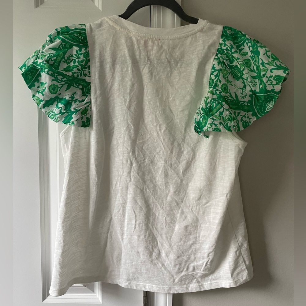 Thml Touch Of Luck Flutter Sleeve Top - image 6